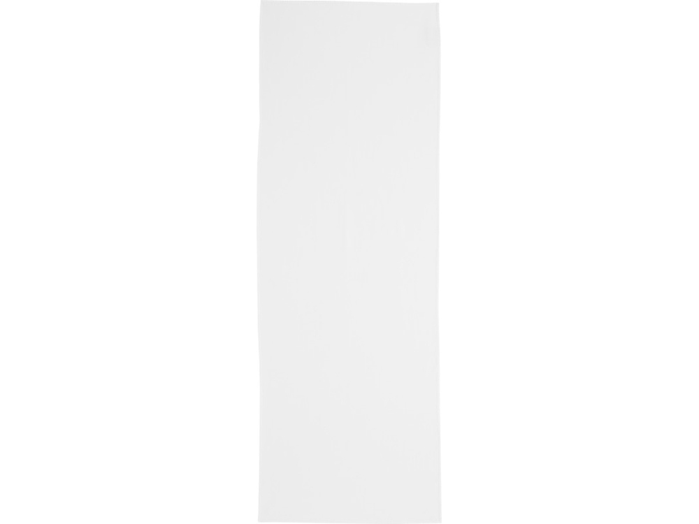 Спортивное охлаждающее полотенце Raquel из переработанного ПЭТ в мешочке, белый-3