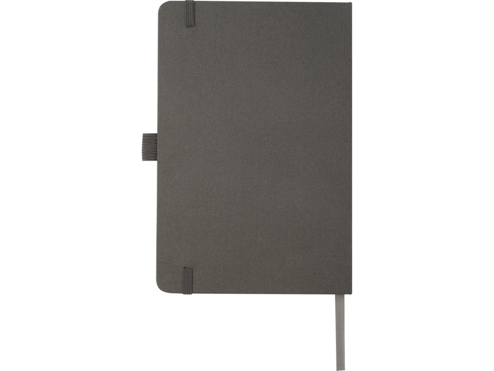 Блокнот Honua форматом A5 из переработанной бумаги с обложкой из переработанного ПЭТ, сумеречный серый-2