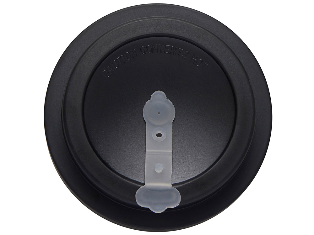 Термокружка Muffin из натуральных волокон, черный-4