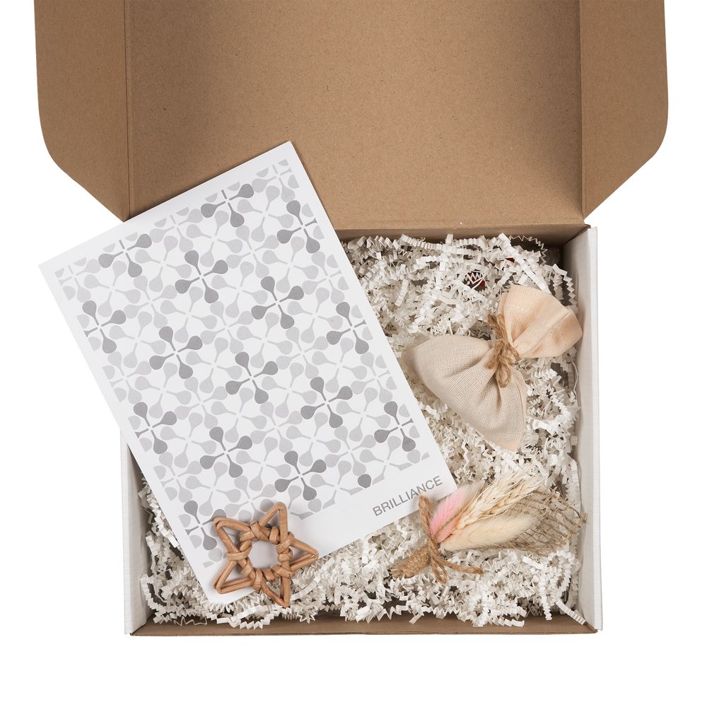 Набор для упаковки подарка Adorno, белый-1