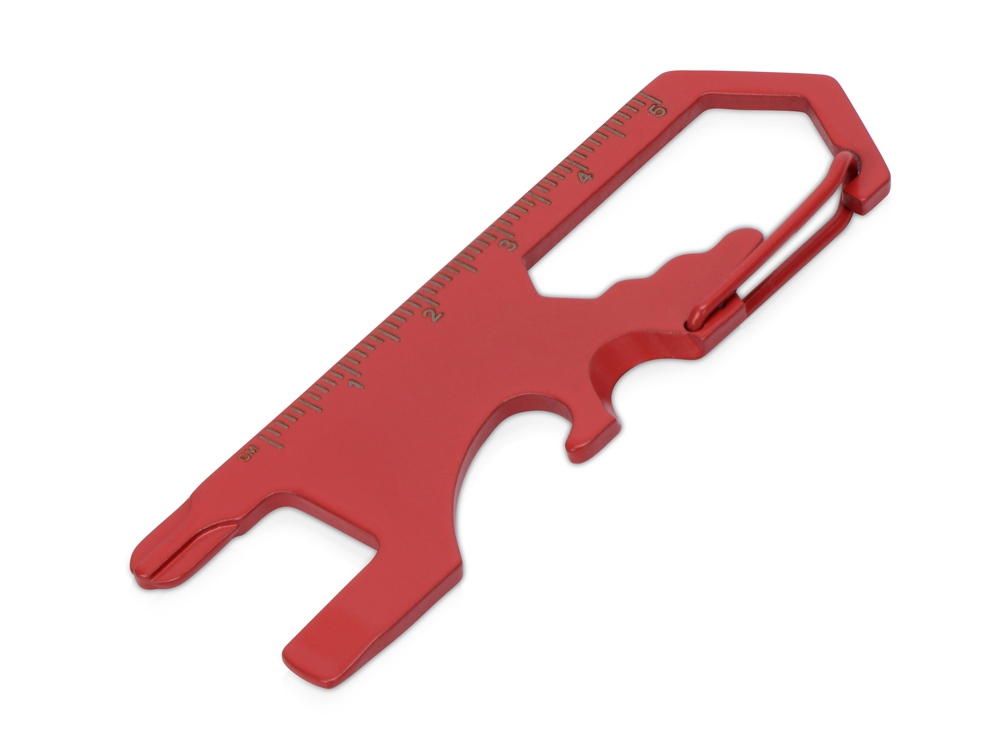Мультиинструмент Carabiner, красный-0