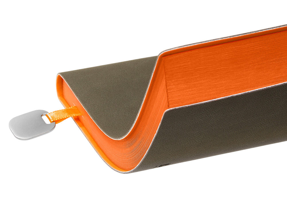 Ежедневник А5 недатированный Mercury, серый-2