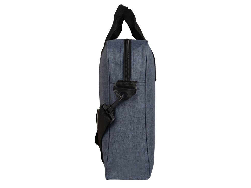 Сумка для ноутбука Wing с вертикальным наружным карманом, синий-6