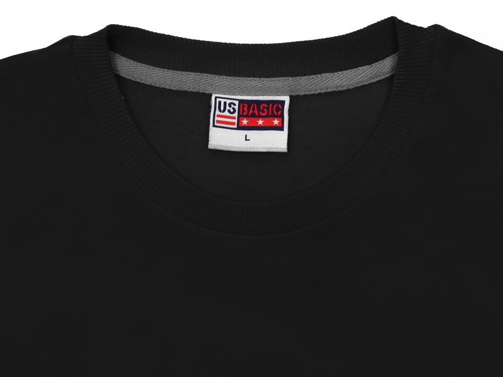 Свитшот Motion унисекс с начесом, черный-9