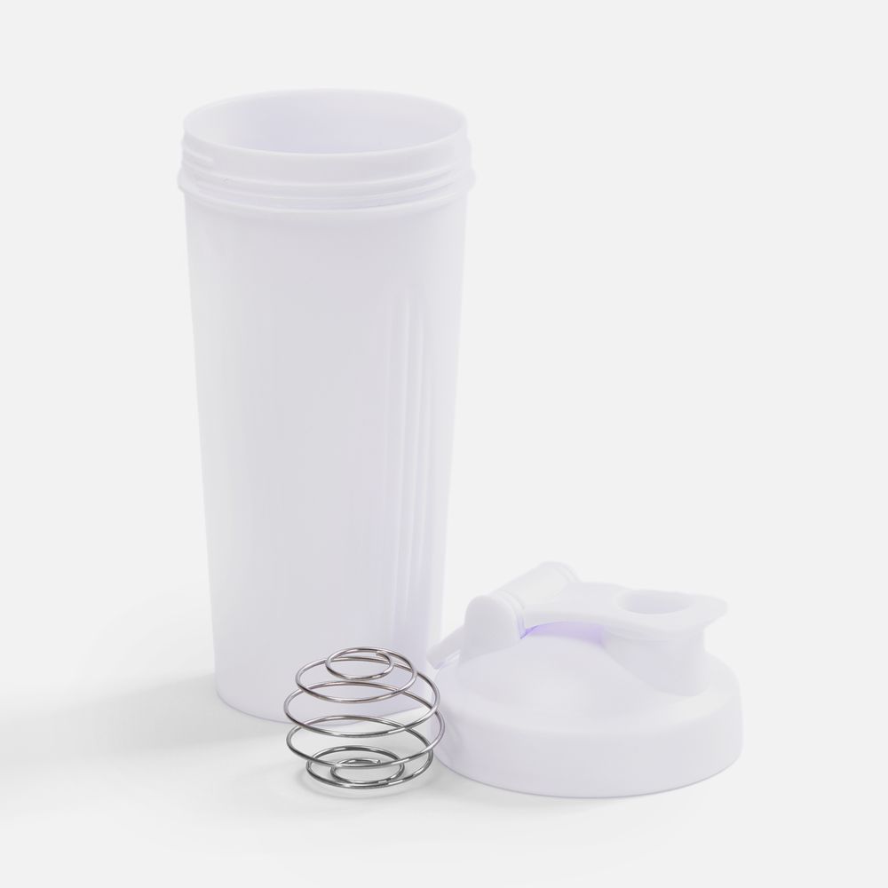 Спортивный шейкер Shake It Easy, белый-2