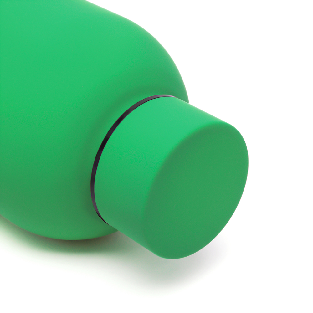 Термобутылка Perfecto софт-тач, Зеленый-2