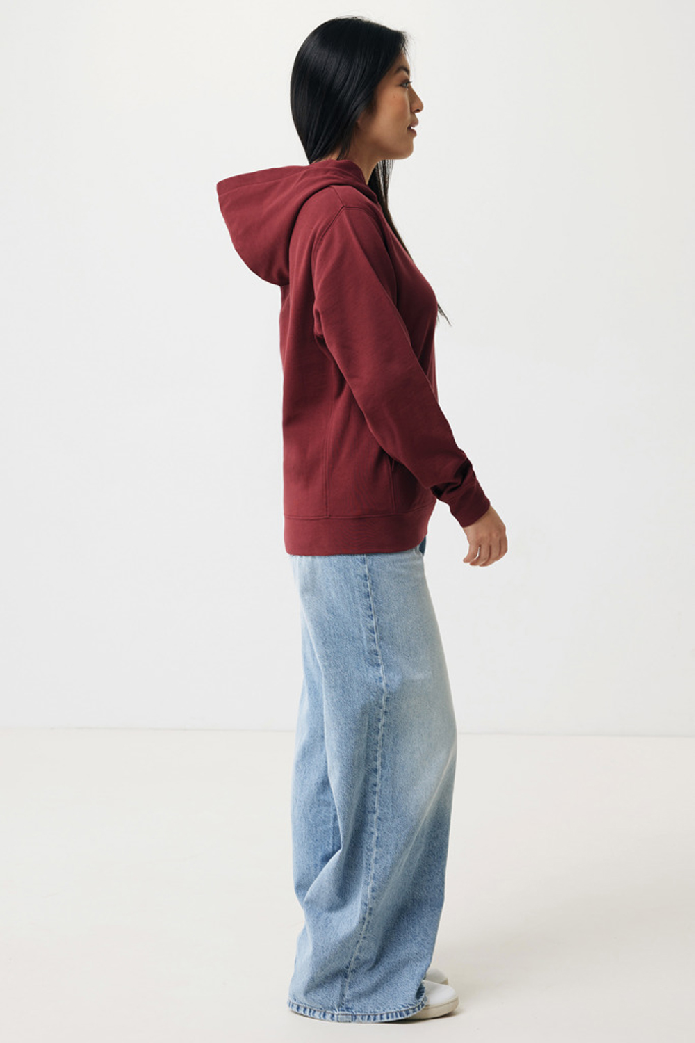 Худи Iqoniq Yengo из переработанного хлопка, унисекс, 280 г/м²-7