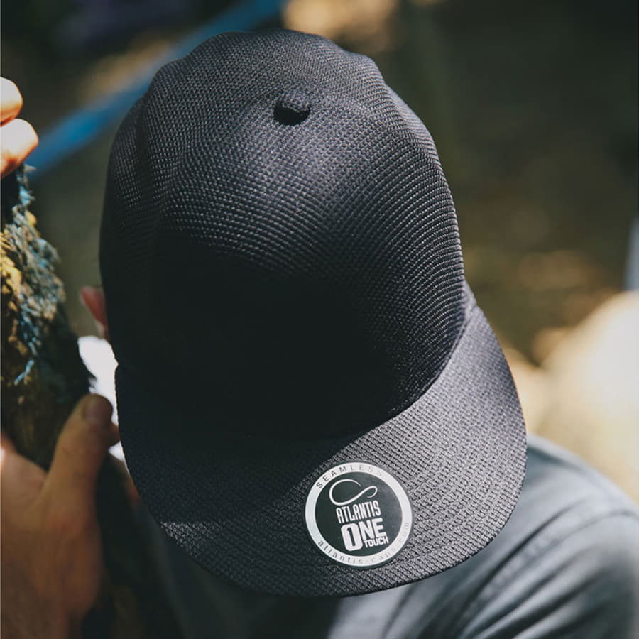 Бейсболка SNAP ONE, без панелей, швов и застежки, серый-1