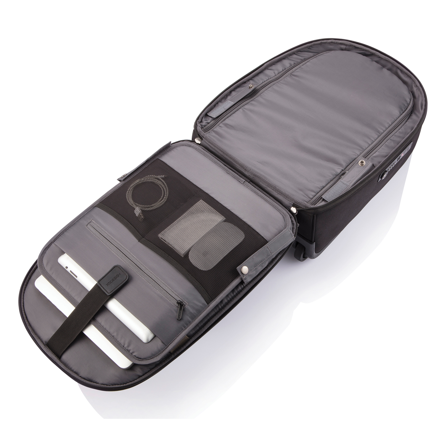 Антикражный рюкзак на колесах Bobby-19