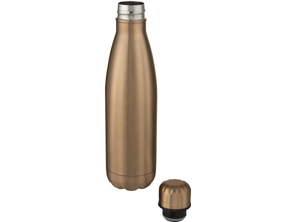 Cove Бутылка из нержавеющей стали объемом 500 мл с вакуумной изоляцией, rose gold-2