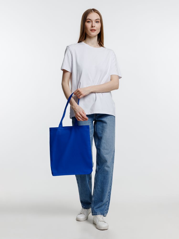 Холщовая сумка Strong 210, синяя-3