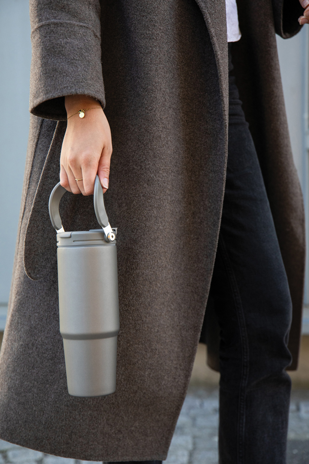 Термобутылка VINGA Eos Trek из переработанной нержавеющей стали RCS, 880 мл-10