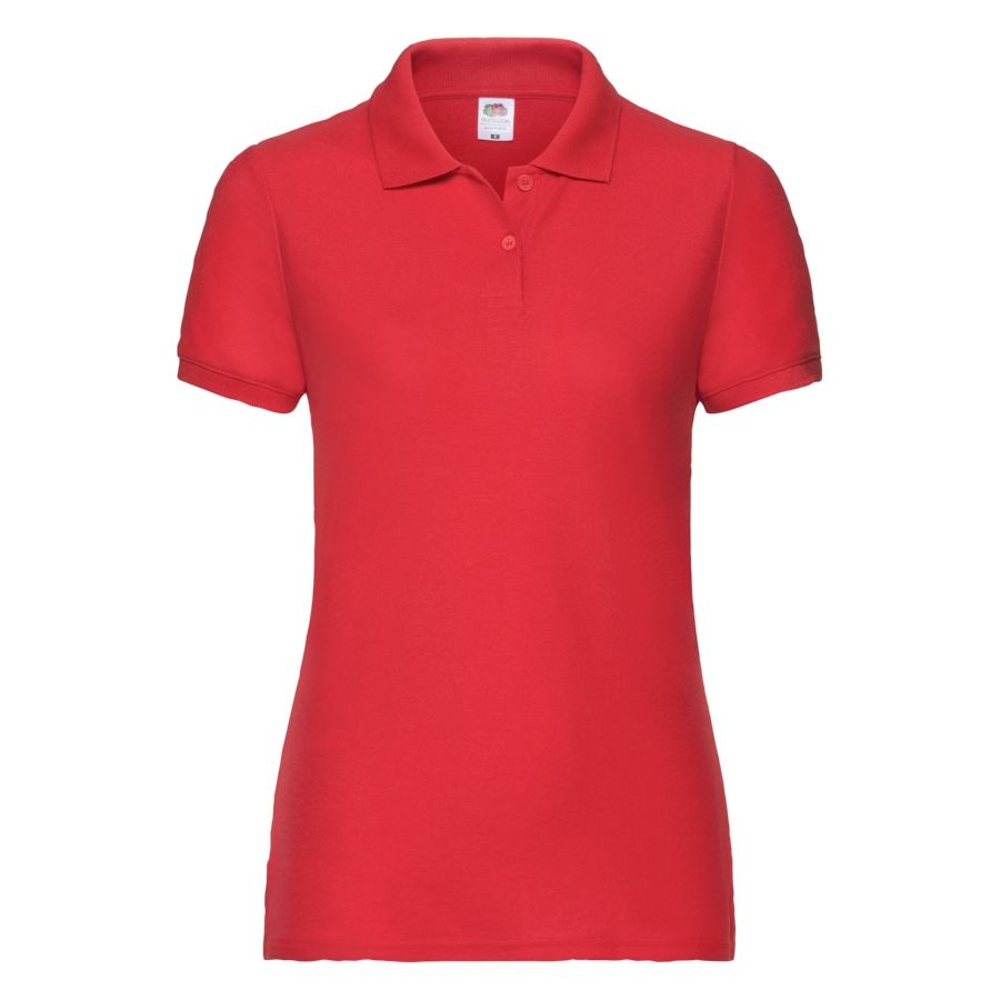 Поло женское 65/35 POLO LADY-FIT 180, красный-0