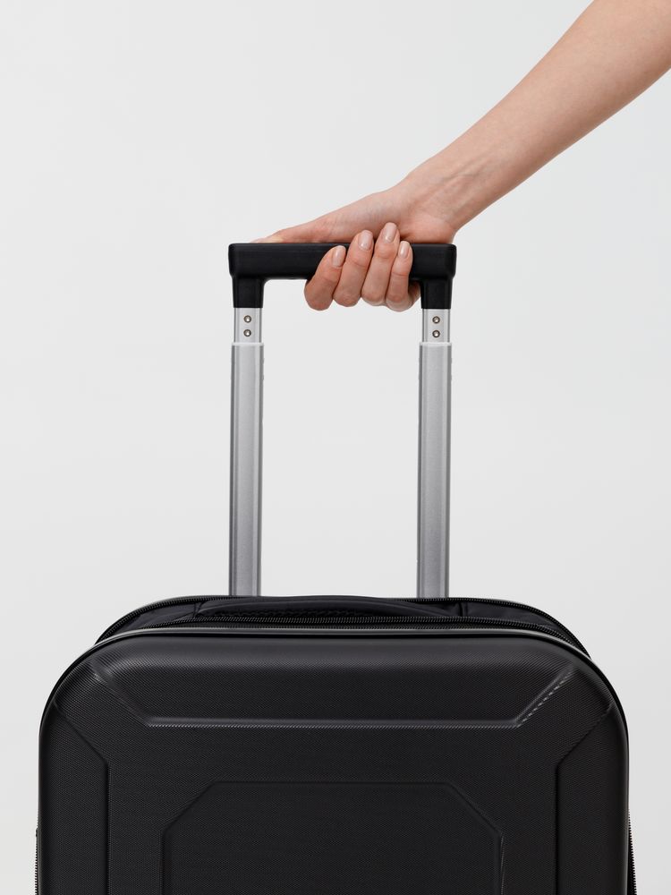 Чемодан Platta, черный-9