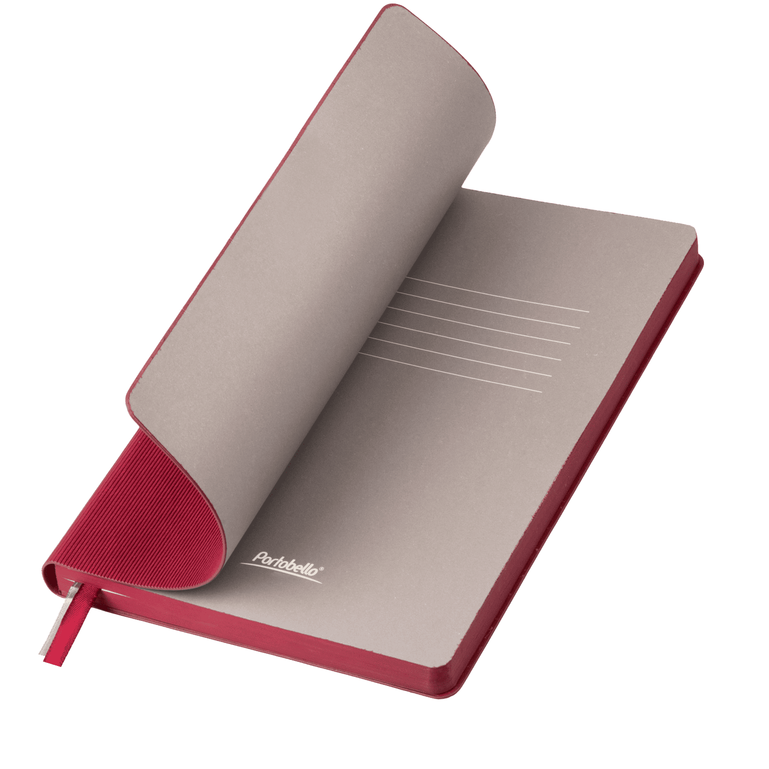 Ежедневник Рейн (Rain) недатированный, бургунди-0