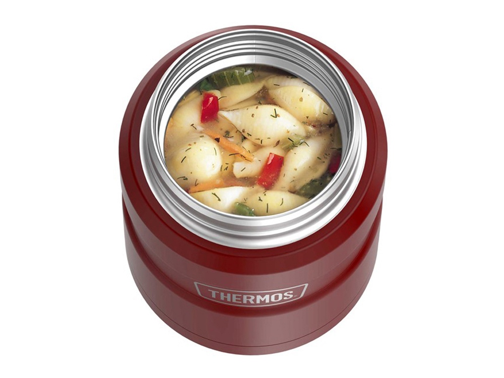 Термос из нерж. стали с ложкой тм THERMOS SK3000 MRR 0,47L-6