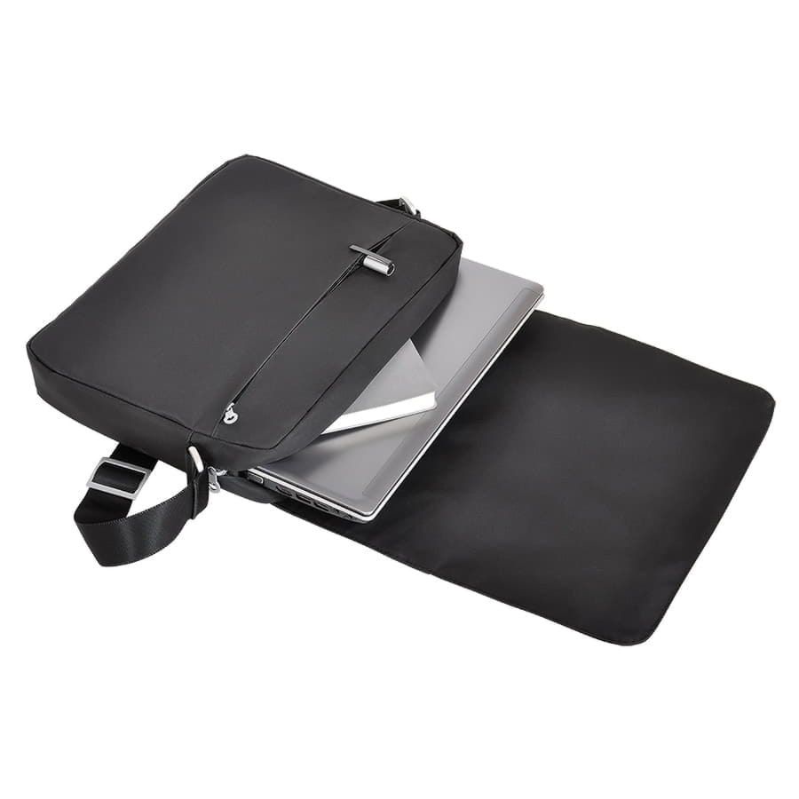 Конференц-сумка c шильдом BUSINESS, черный-1