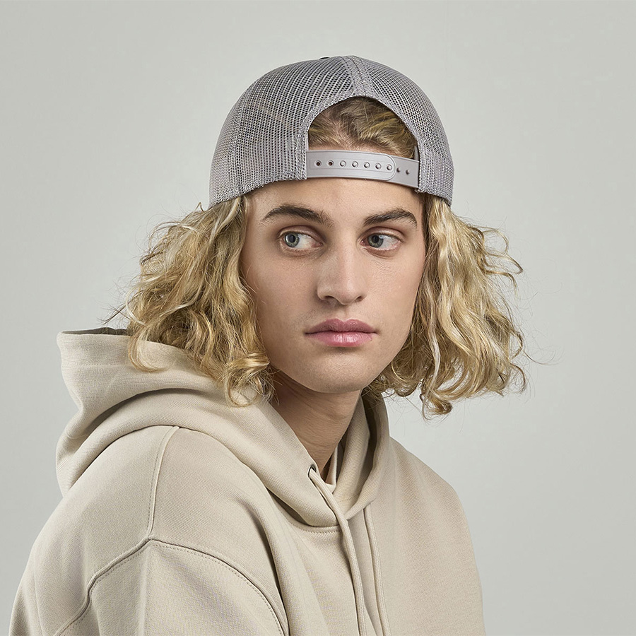 Бейсболка RAPPER CANVAS-S, 5 клиньев, пластиковая застёжка, оливковый, хаки-4