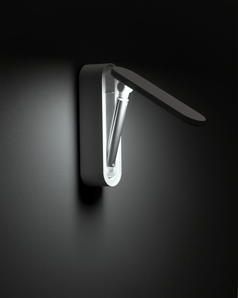 Переносная складная лампа moveLight, белая-4