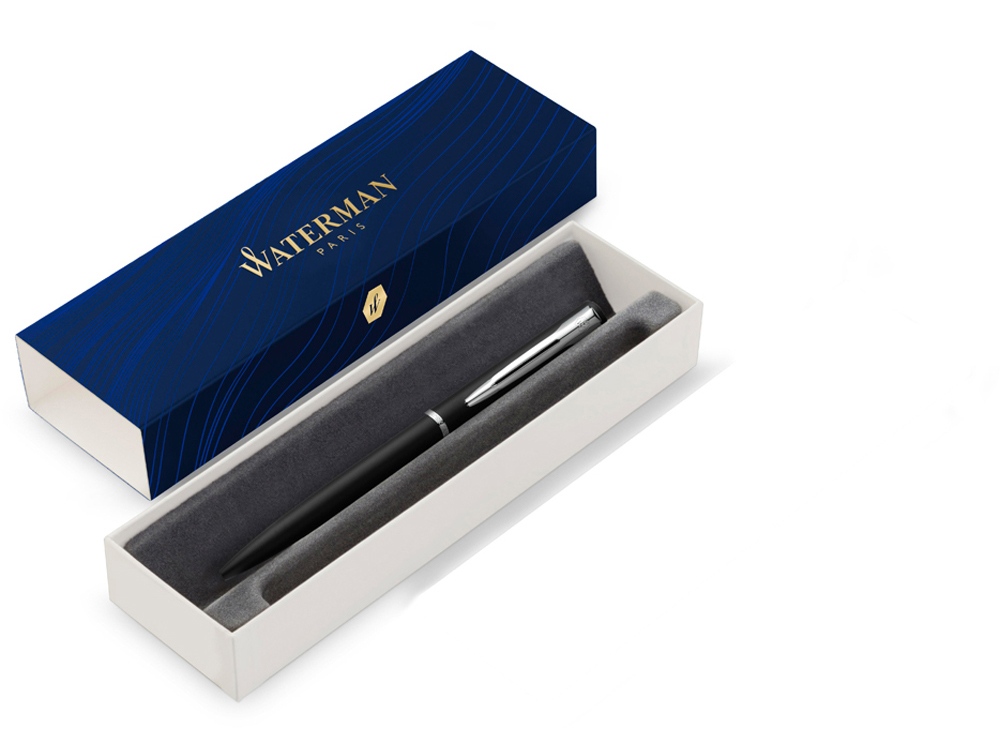 Шариковая ручка Waterman GRADUATE ALLURE, цвет: Matte Black CT-1