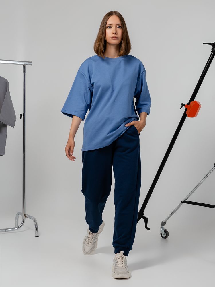 Футболка оверсайз унисекс Kosmos 2.0, кремовая-6