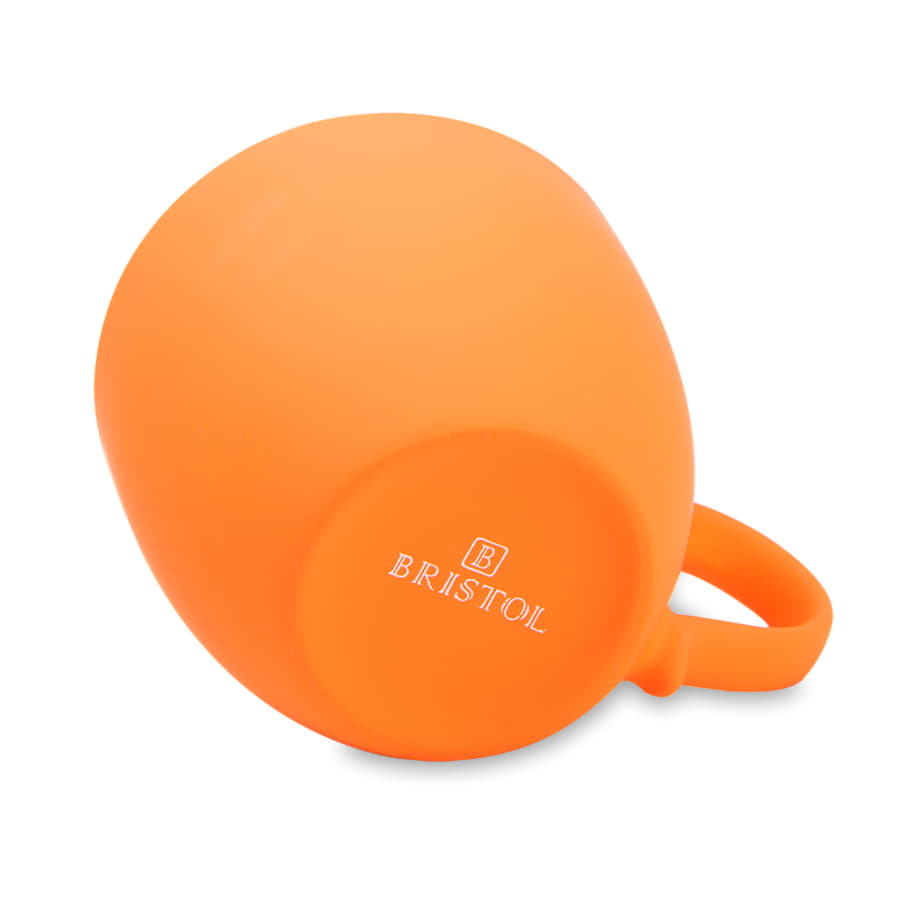 Чайная пара TENDER с прорезиненным покрытием, оранжевый-6