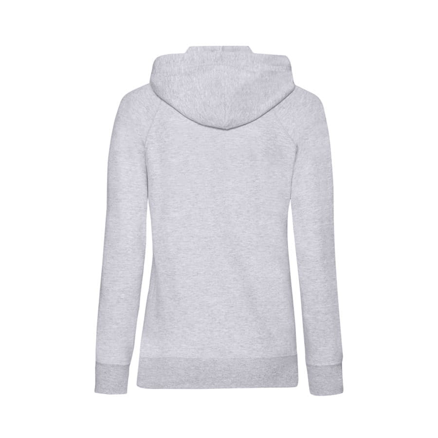 Толстовка женская без начеса LADIES LIGHTWEIGHT HOODED SWEAT 240, серый-4