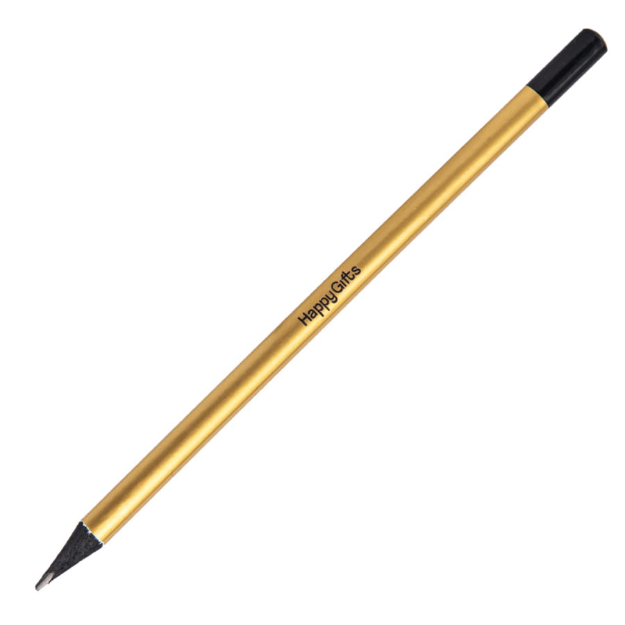 Карандаш чернографитный трехгранный IMAGE, HB, золотистый, черный-5