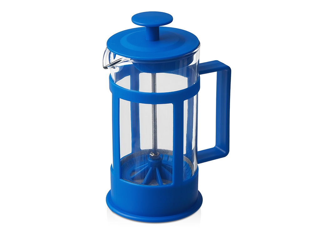 Подарочный набор Tea time с пледом, синий-5