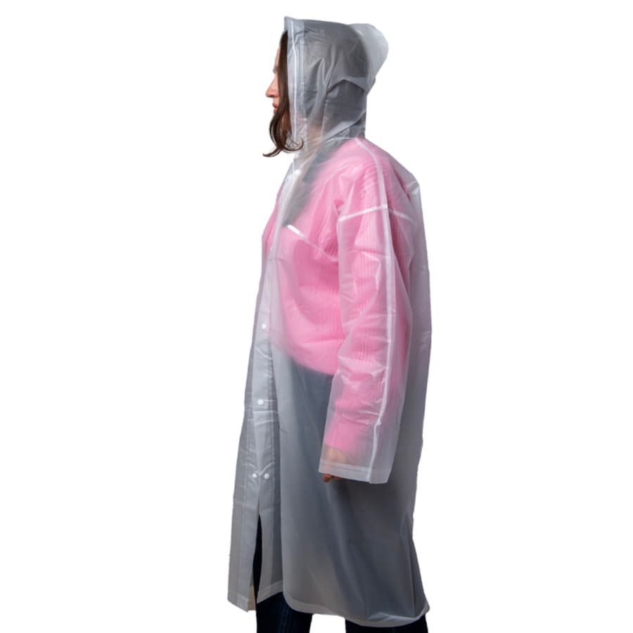 Дождевик "Pure" белого цвета , 68 х 118 см. материал этиленвинилацетат, белый-1