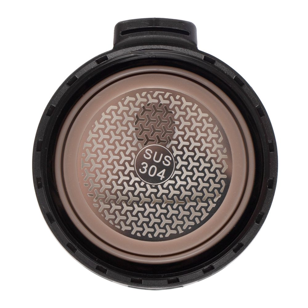 Термостакан с ситечком No Leak Infuser, оранжевый-2