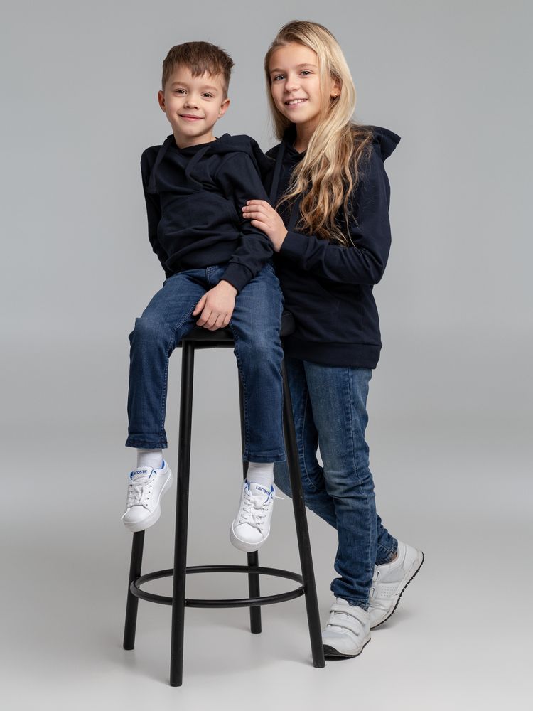 Худи детское Kirenga Kids 2.0, темно-синее-5