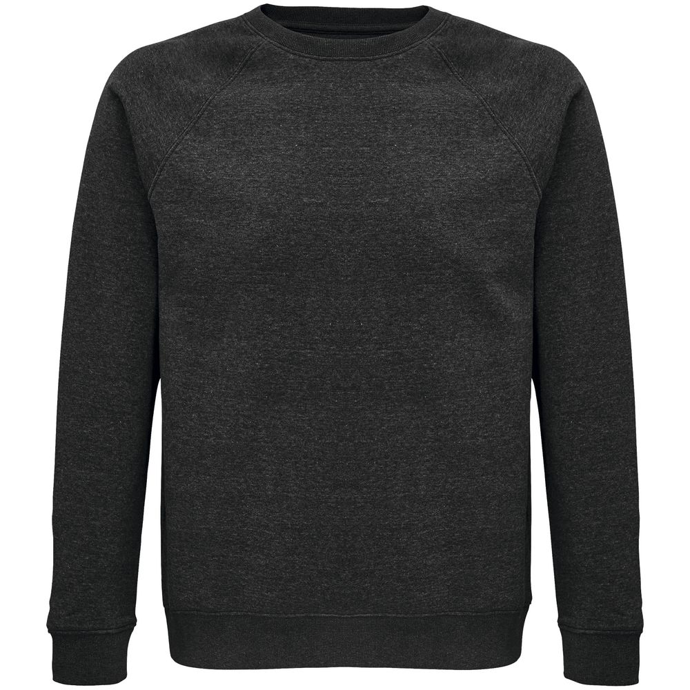 Свитшот унисекс Space, черный меланж-0