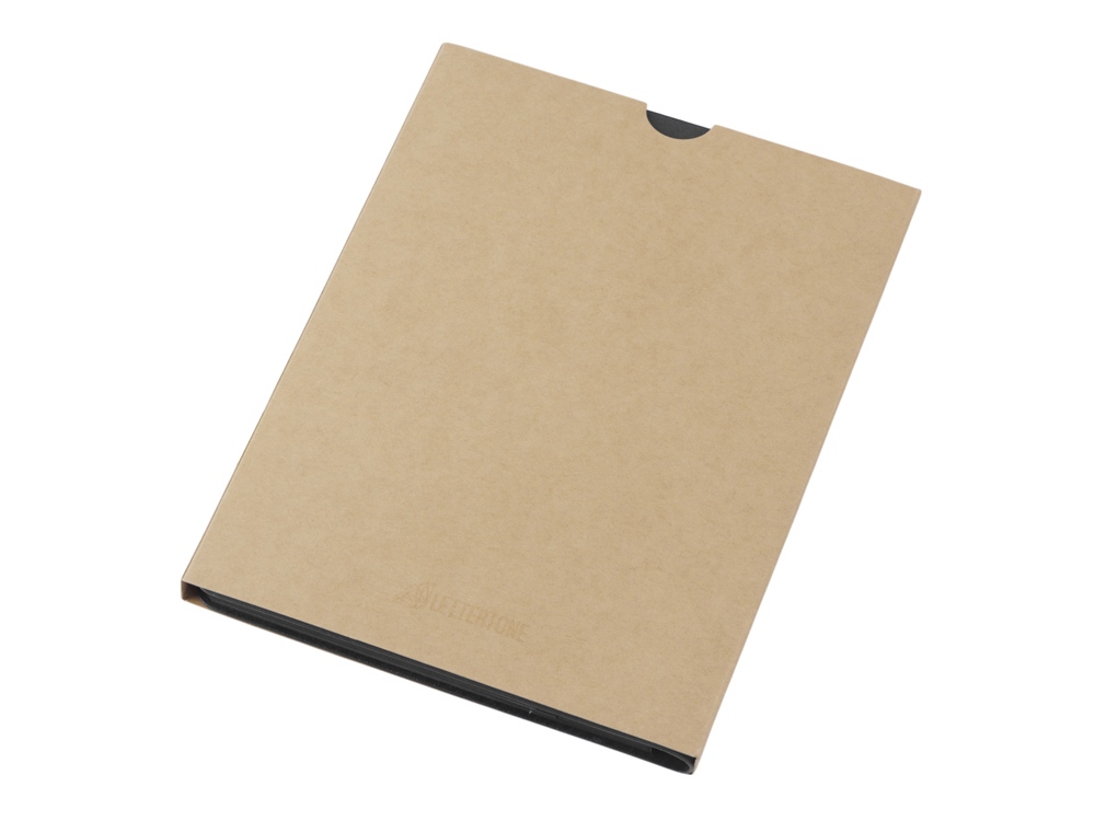 Блокнот А5 Notepeno Max, 96 листов 80 гр/м2 белой FSC бумаги, черный-10