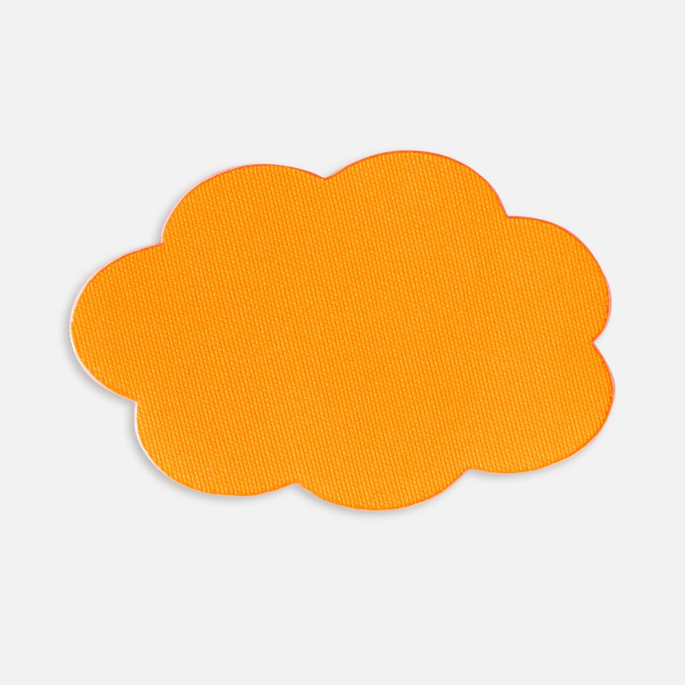 Наклейка тканевая Lunga Calum, L, оранжевый неон-0