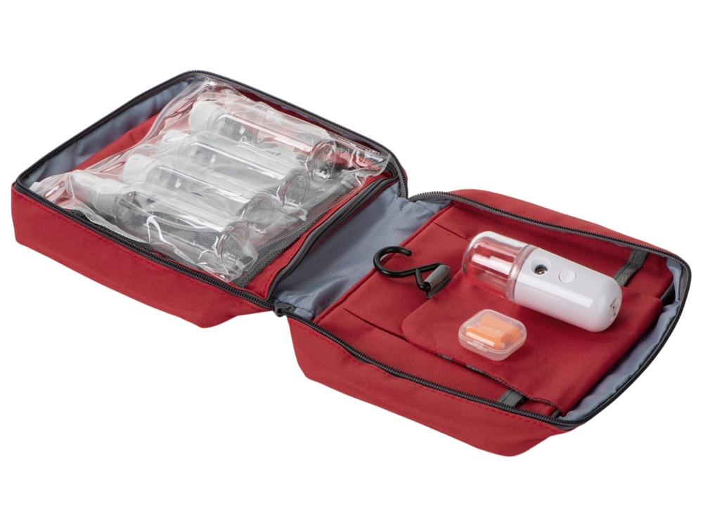 Набор для путешествий Fly away, красный-1