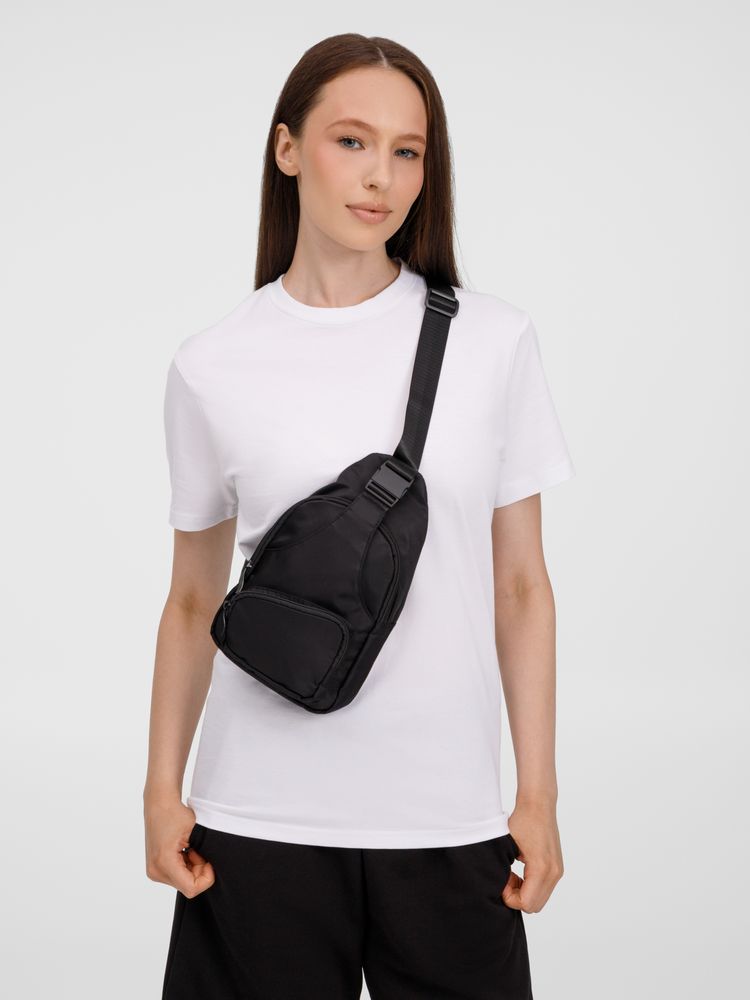 Спортивный кросс-боди рюкзак Bagventure, черный-4