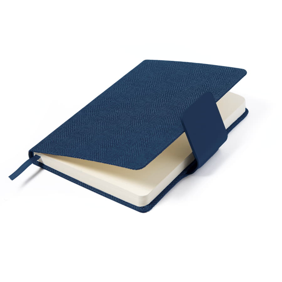 Ежедневник недатированный Mod, формат А5, в линейку, темно-синий-3