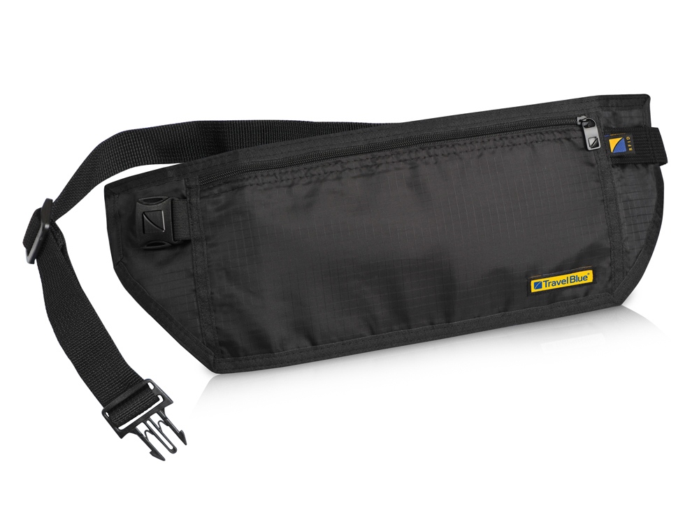 Сумка-кошелек на пояс Travel Blue Money Belt RFID, черный-4