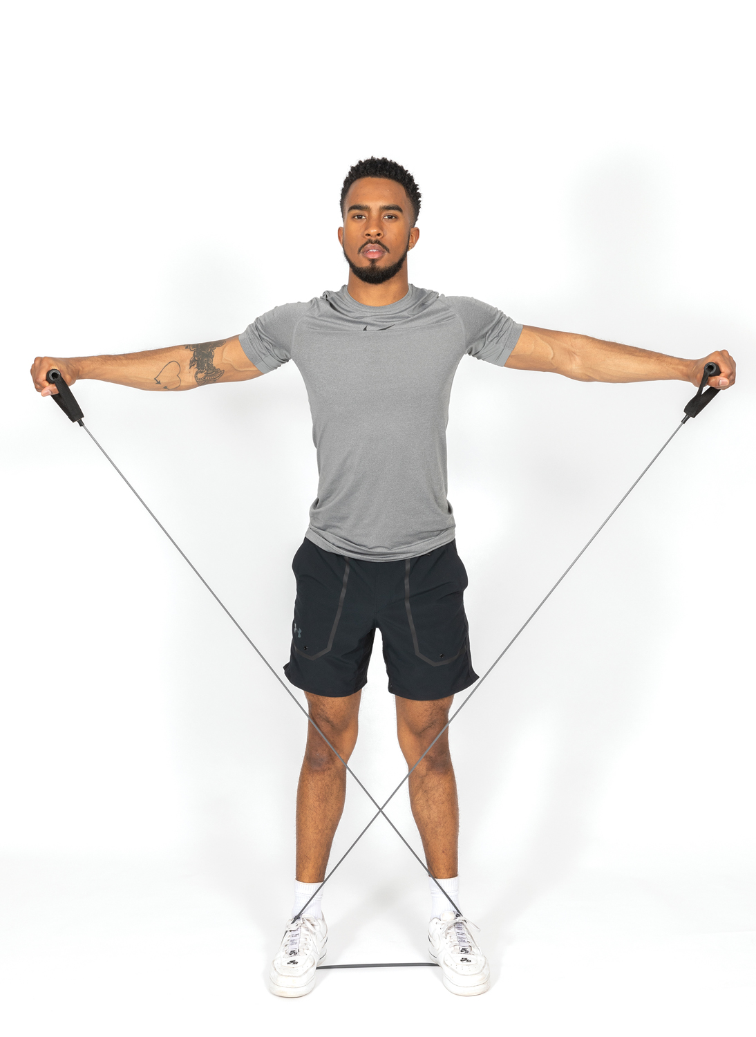 Эспандер Heavy для фитнеса с чехлом-5