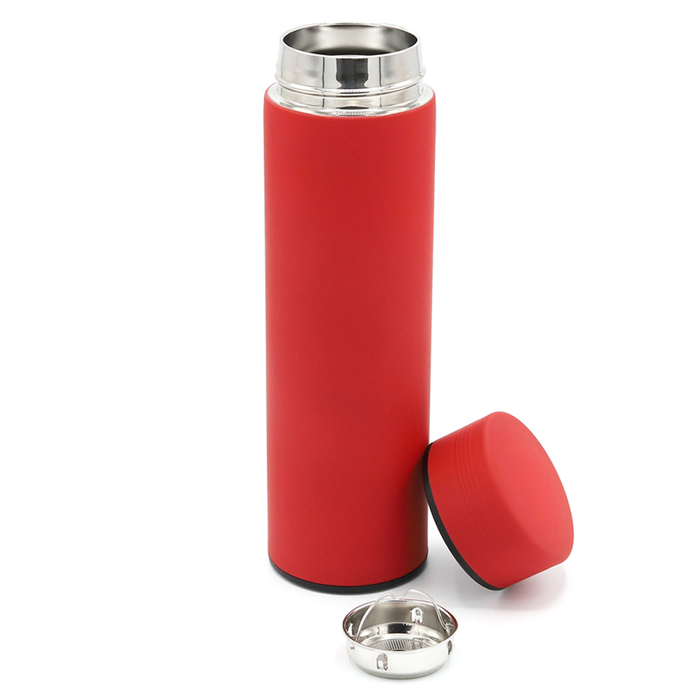 Термос Bronx софт-тач, Красный-1