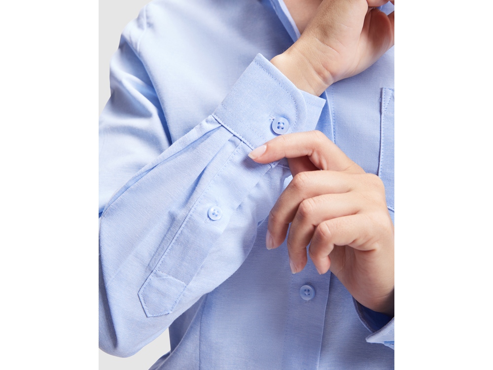 Рубашка женская Oxford, небесно-голубой-8