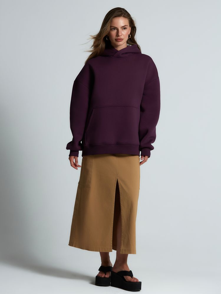 Худи Kulonga Oversize, фиолетовое-3