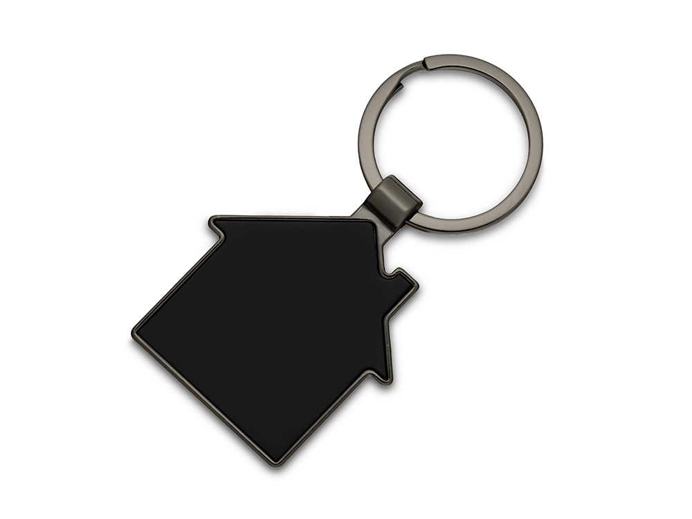 Брелок Light Steel House, цвет оружейной стали-0