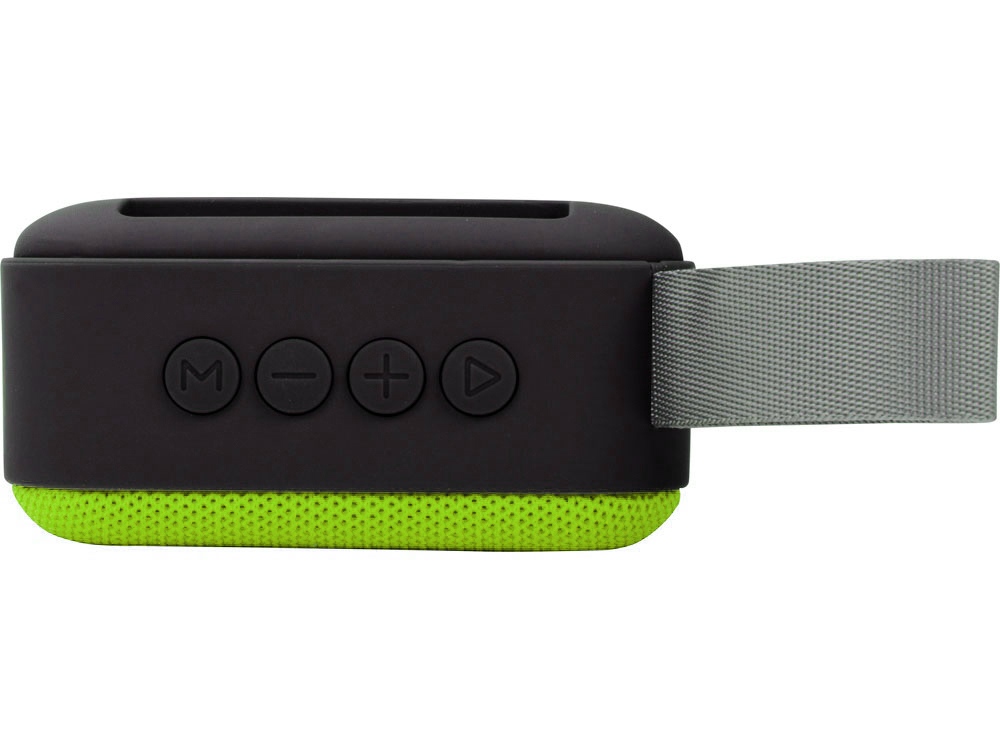 Портативная колонка Otto, зеленое яблоко/черный-3