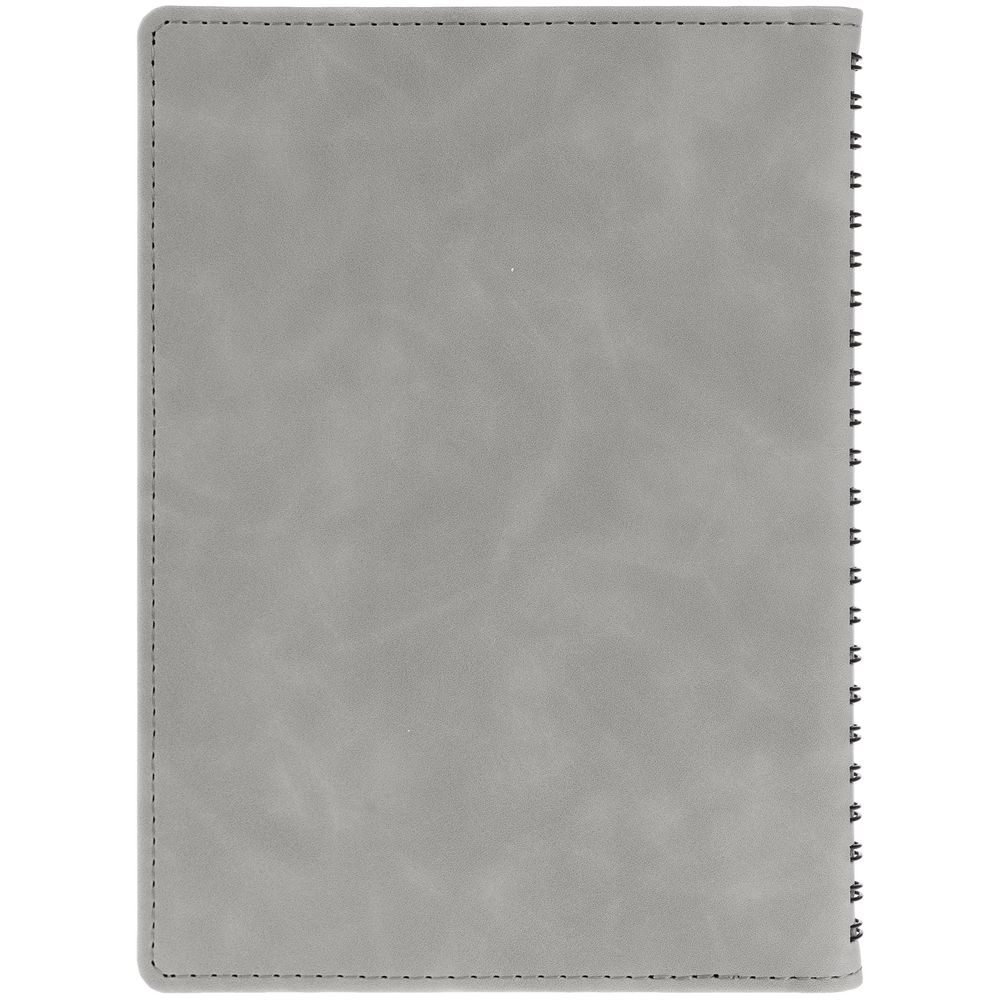 Ежедневник Spring Urban на заказ, недатированный, серый-2