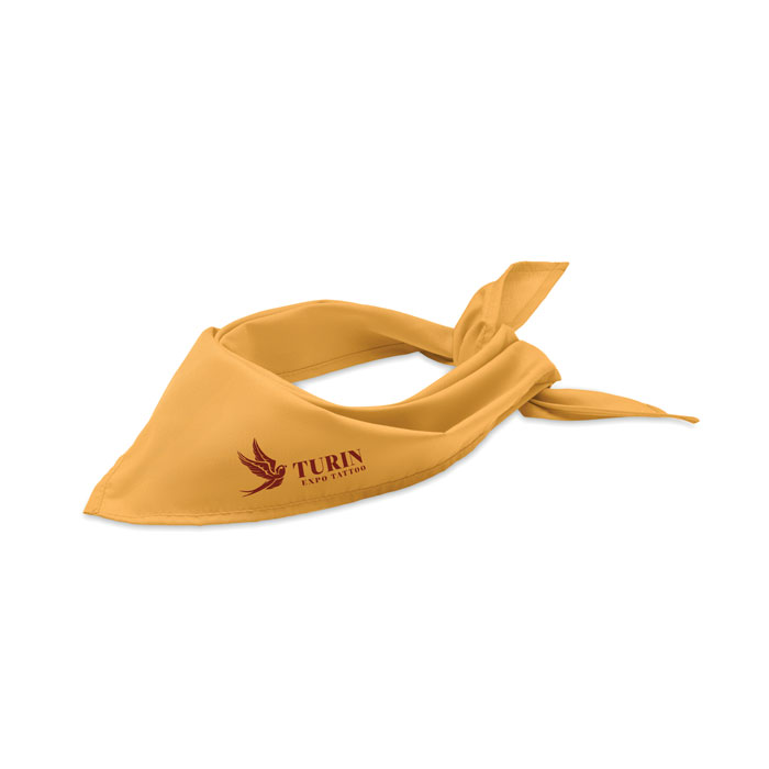 Шарф, желтый-3