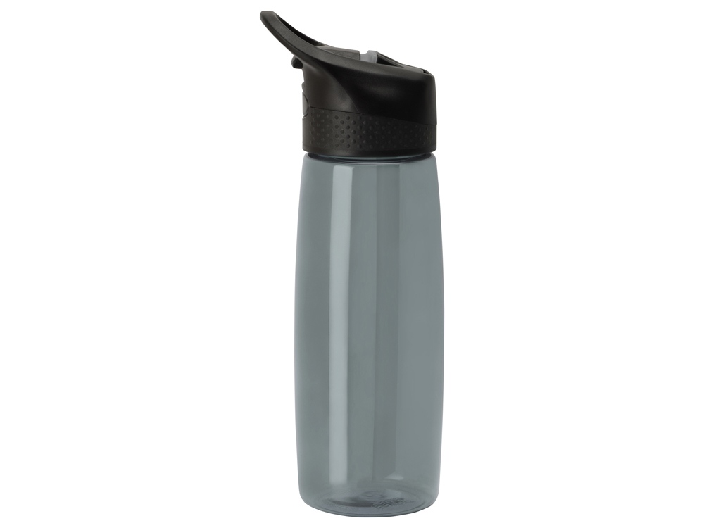 Бутылка c кнопкой Tank, тритан, 680мл Waterline, серый-5