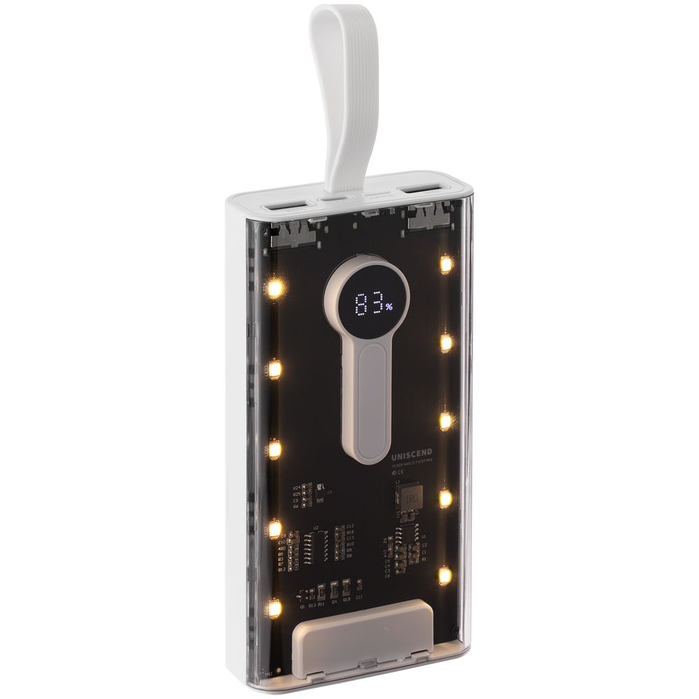 Аккумулятор Trellis Digital 10000 мАч, белый-1