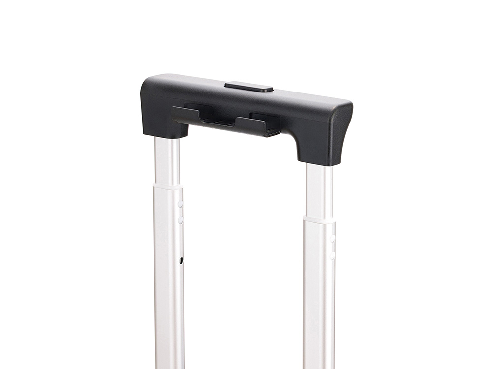 Чемодан TORBER БАЙКАЛ, тёмно-серый металлик, поликарбонат, 37,5 x 20 х 54 см, 37 л-9